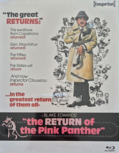 The Return of the Pink Panther (1975) disc cover