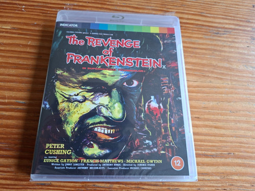 The Revenge of Frankenstein (1958) disc cover