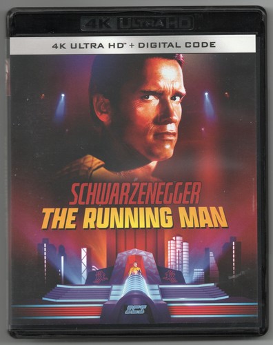 The Running Man (1987) disc cover