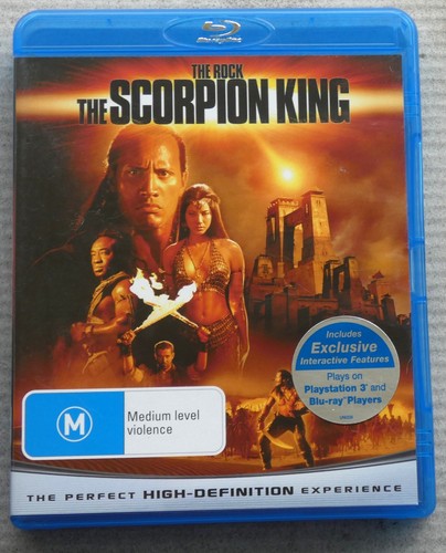 The Scorpion King (2002) disc cover