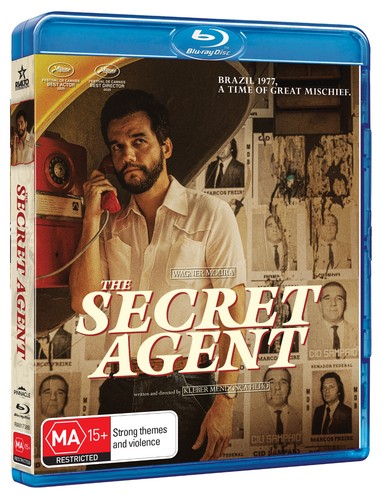 The Secret Agent (2025) disc cover