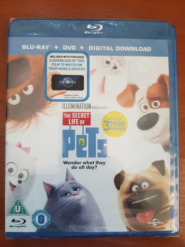 The Secret Life of Pets (2016) disc cover