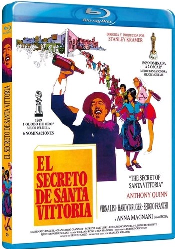 The Secret of Santa Vittoria (1969) disc cover