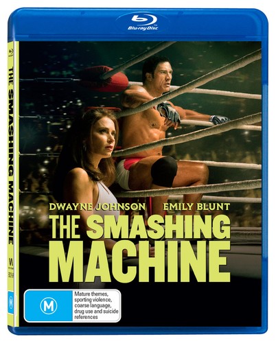 The Smashing Machine (2025) disc cover