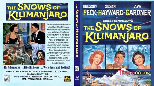 The Snows of Kilimanjaro (1952) disc cover