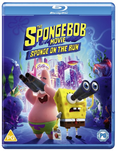 The SpongeBob Movie: Sponge on the Run (2020) disc cover