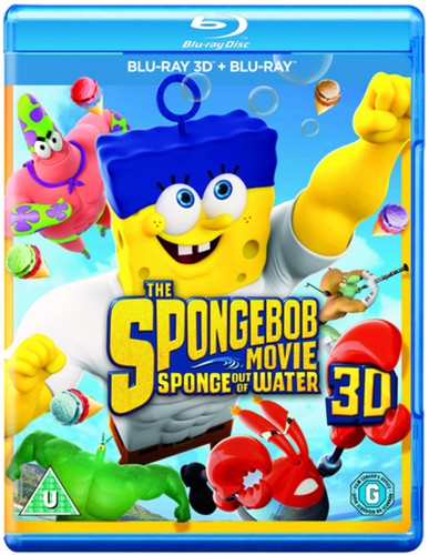 The SpongeBob Movie: Sponge Out of Water (2015) disc cover