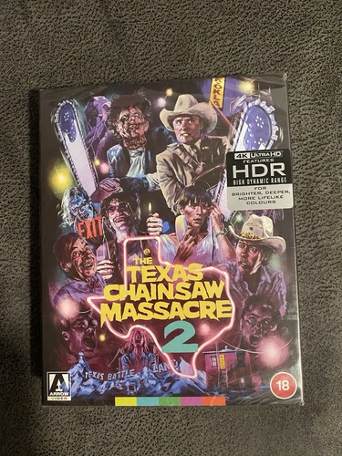 The Texas Chainsaw Massacre 2 (1986) disc cover