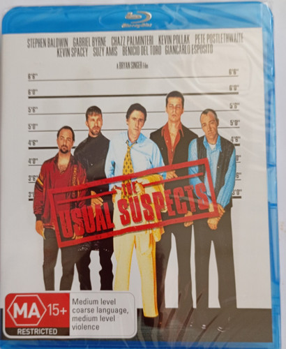 The Usual Suspects (1995) disc cover