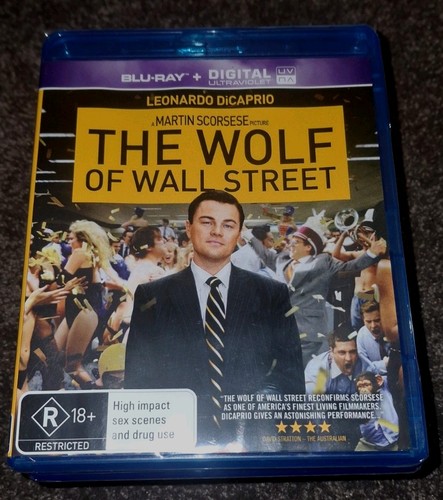The Wolf of Wall Street (2013) disc cover