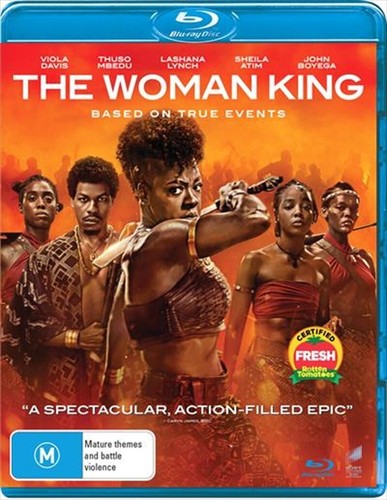 The Woman King (2022) disc cover