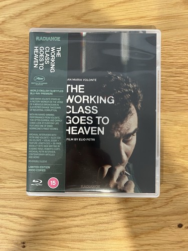 The Working Class Goes to Heaven (1971) disc cover