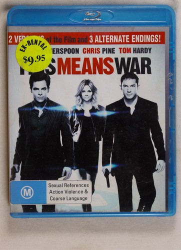 This Means War (2012) disc cover