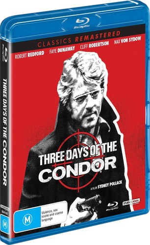 Three Days of the Condor (1975) disc cover