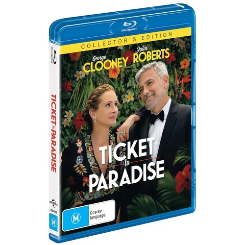 Ticket to Paradise (2022) disc cover