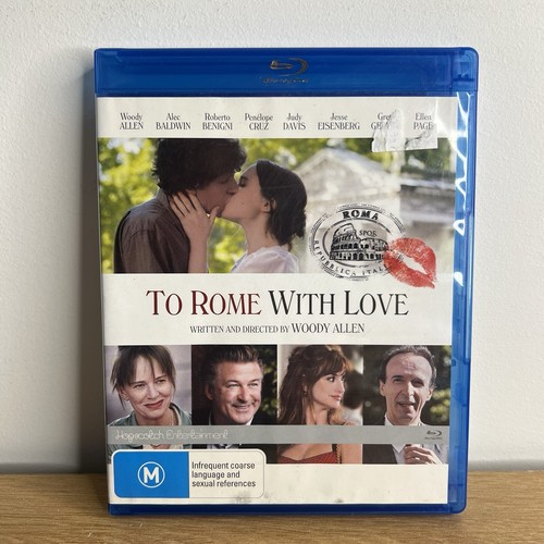 To Rome with Love (2012) disc cover