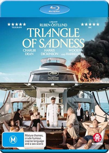 Triangle of Sadness (2022) disc cover