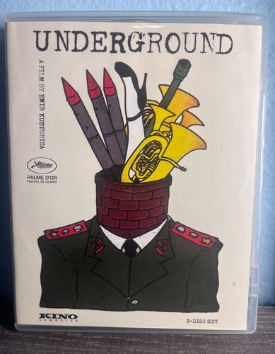 Underground (1995) disc cover