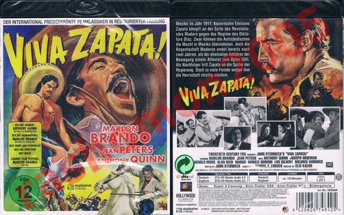 Viva Zapata! (1952) disc cover