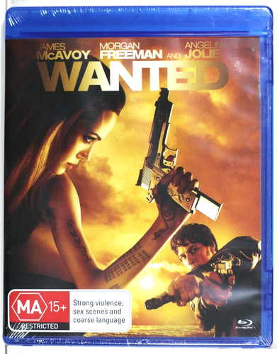 Wanted (2008) disc cover