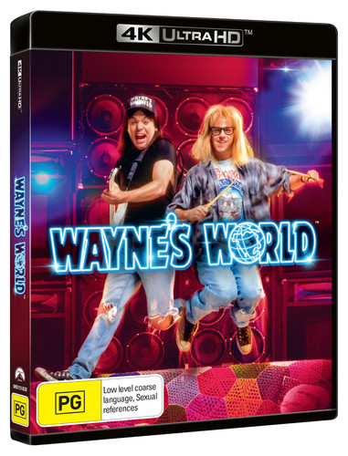 Wayne's World (1992) disc cover