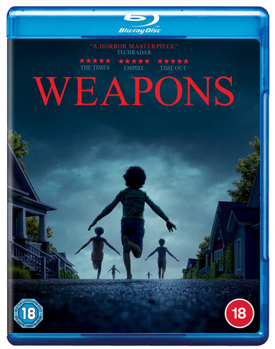 Weapons (2025) disc cover