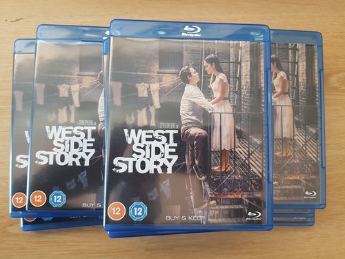 West Side Story (2021) disc cover