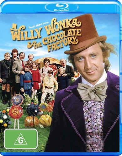 Willy Wonka & the Chocolate Factory (1971) disc cover