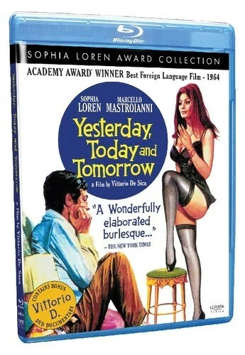 Yesterday, Today and Tomorrow (1963) disc cover
